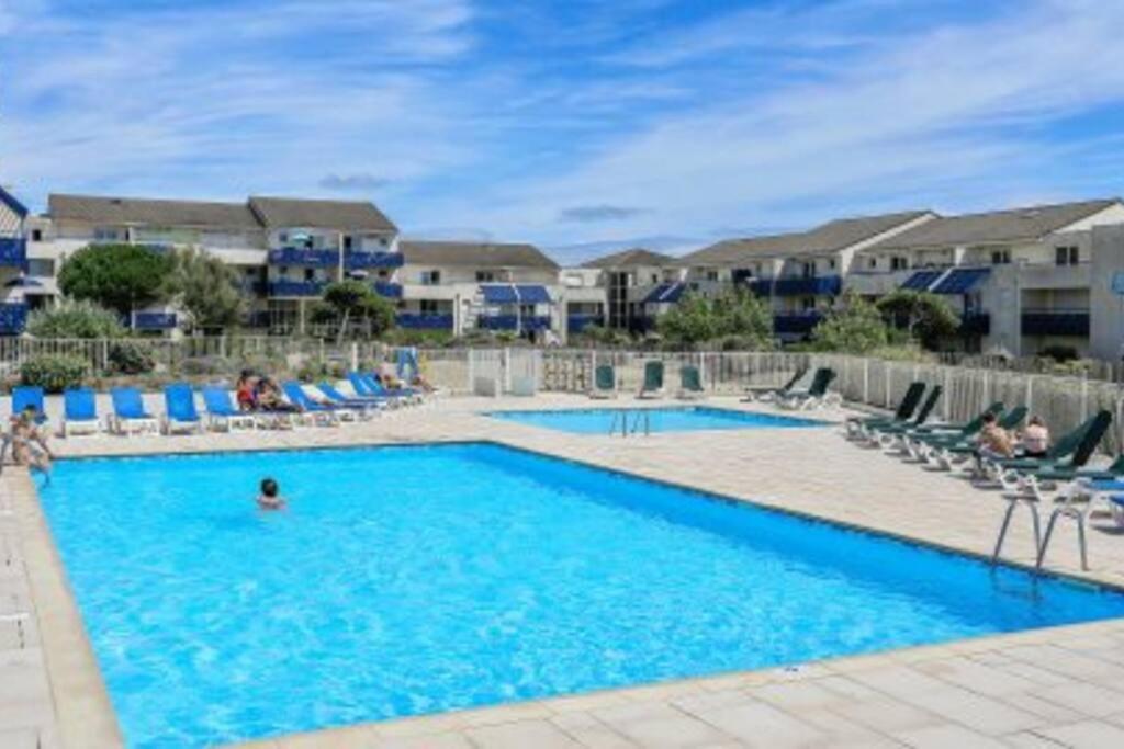 Bel Appartement En Bord De Mer Avec Piscine Lacanau Extérieur photo